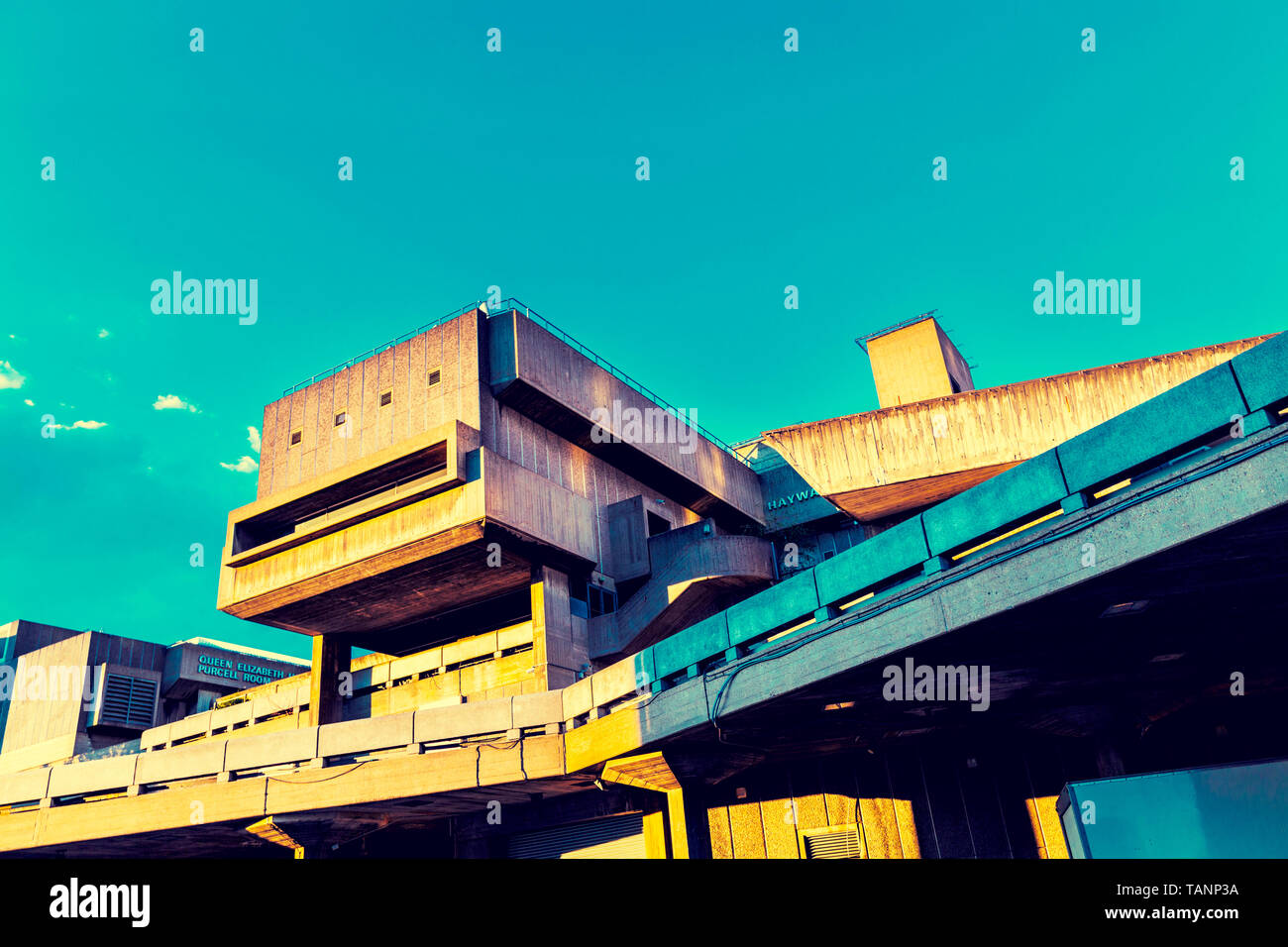 La Hayward Gallery del Southbank Centre di Londra, Regno Unito Foto Stock