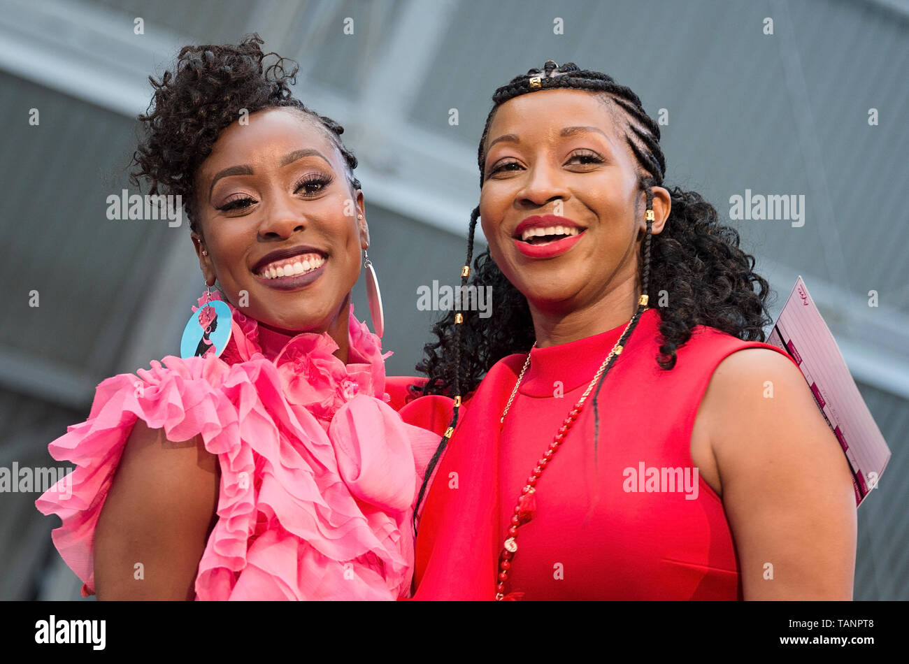 Le foto scattate al 2019 Afro Hair & Beauty show live detenuti ospitati da Stacey Phipps & Scarlette Douglas su 26/27 . Questo è il trentottesimo anno dell'evento ! Foto Stock