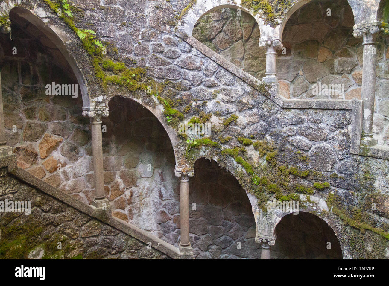 Apertura ben, Quinta da Regaleira, Sintra Portogallo Foto Stock