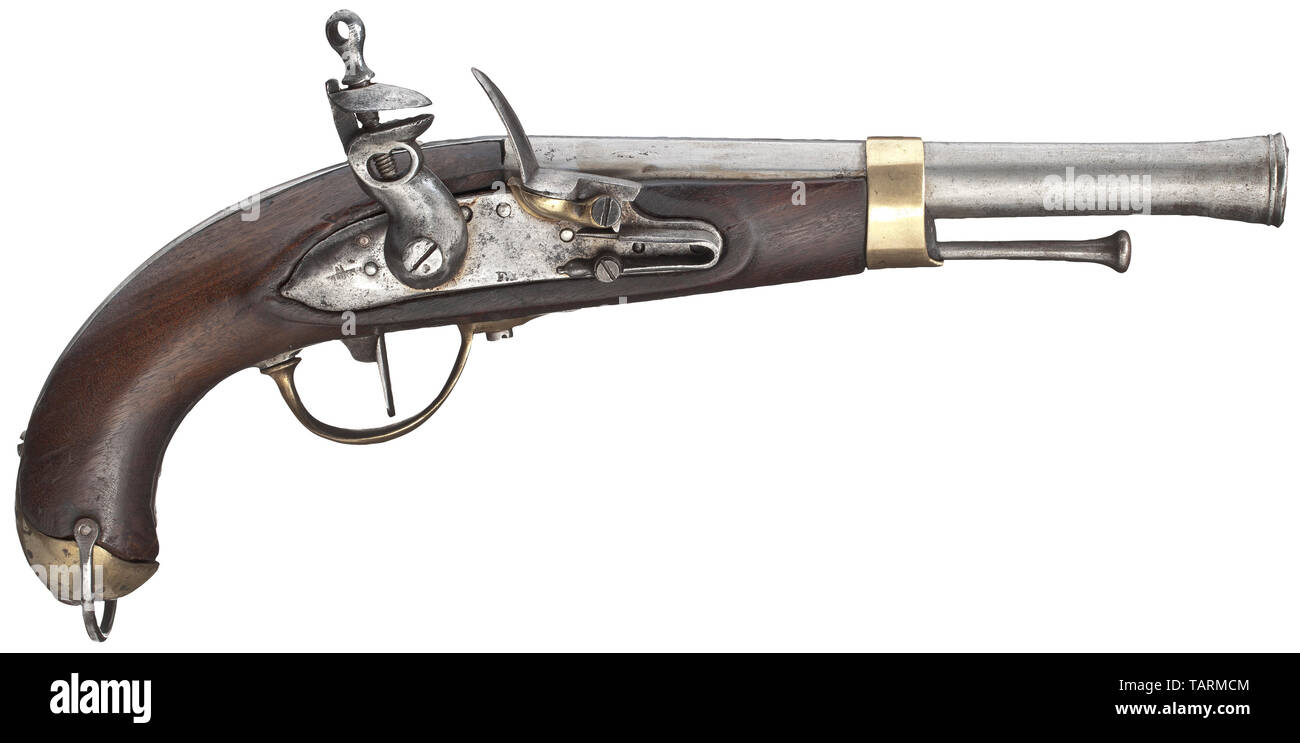 Piccole armi, pistole, flintlock pistola calibro mm, , circa, Additional-Rights-Clearance-Info-Not-Available Foto Stock