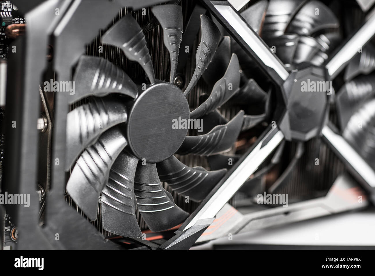 Professional per i giochi per PC scheda grafica GPU Close Up Foto Stock