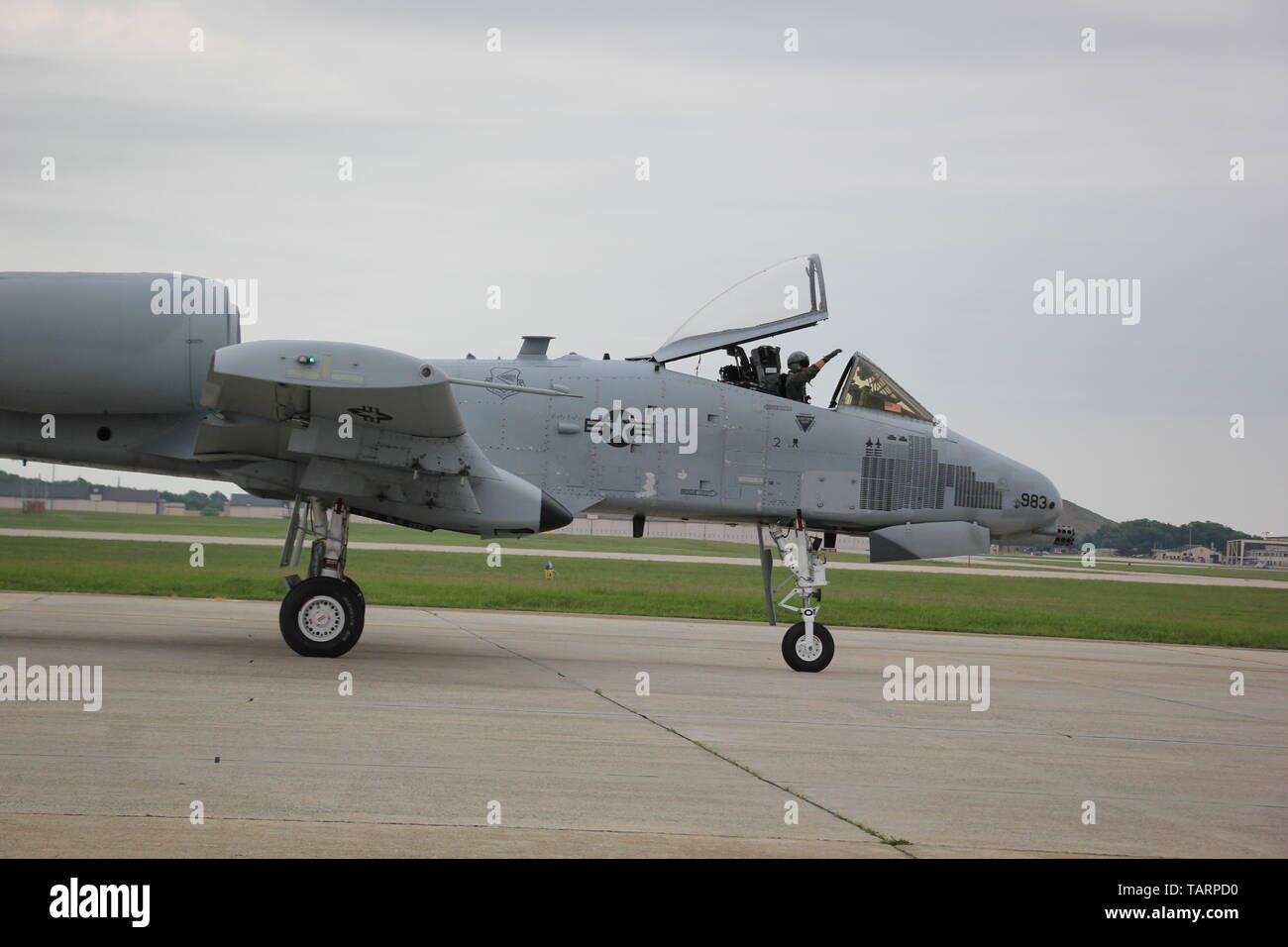 Il combattimento aereo il comando A-10 Warthog Foto Stock