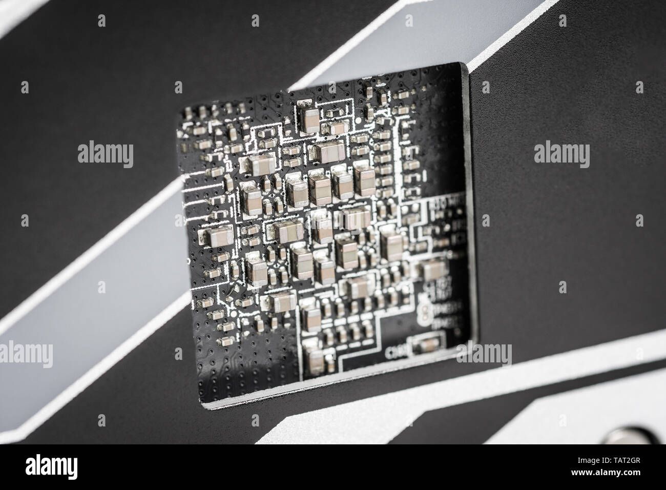 Giochi PC GPU scheda grafica Close Up Foto Stock