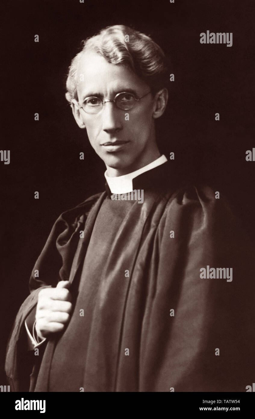 G. Campbell Morgan (1863–1945) fu un predicatore evangelico britannico e prolifico autore che trascorse molto tempo su entrambe le sponde dell'Atlantico e che servì in due diversi periodi della sua vita come pastore della Westminster Chapel a Londra dove fu mentore e gli succedette il Martyn Lloyd-Jones. Foto Stock