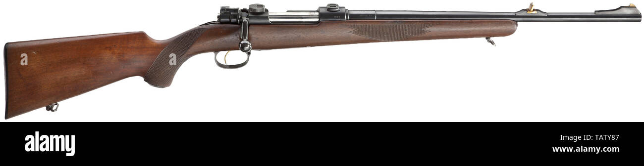 Bracci lunghi, moderne armi da caccia, tracking ripetizione del fucile Mauser 98, calibro 30-06, numero 3584, Additional-Rights-Clearance-Info-Not-Available Foto Stock
