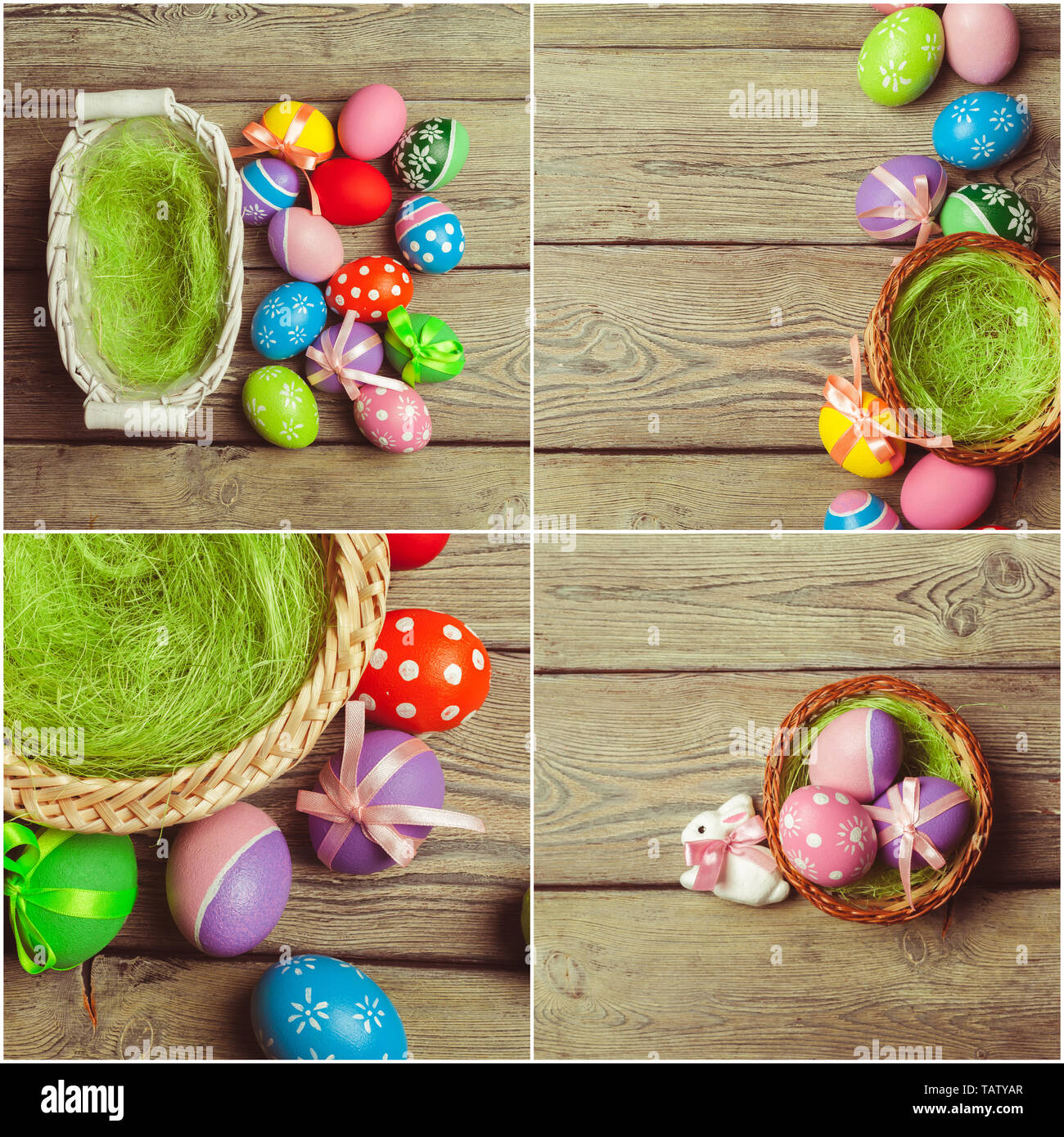 Kit fai da te per giocattoli pasquali Uovo di Pasqua / Kit ricamo di perline su legno / ricamo di perline / decorazioni in legno - Italia