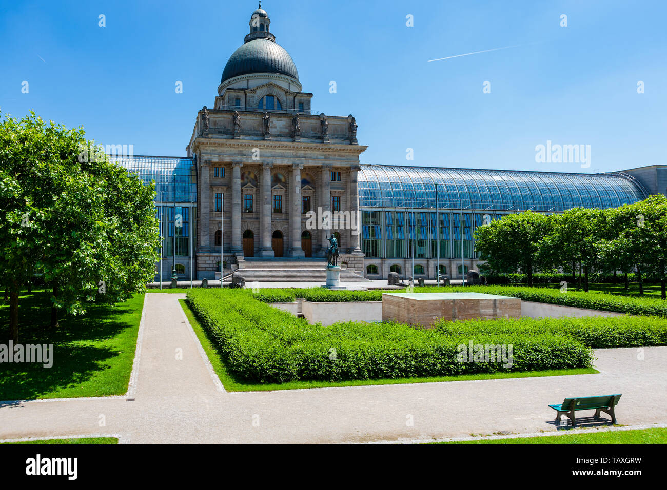 Stato ufficio del governo della Baviera, Monaco di Baviera, Germania Foto Stock