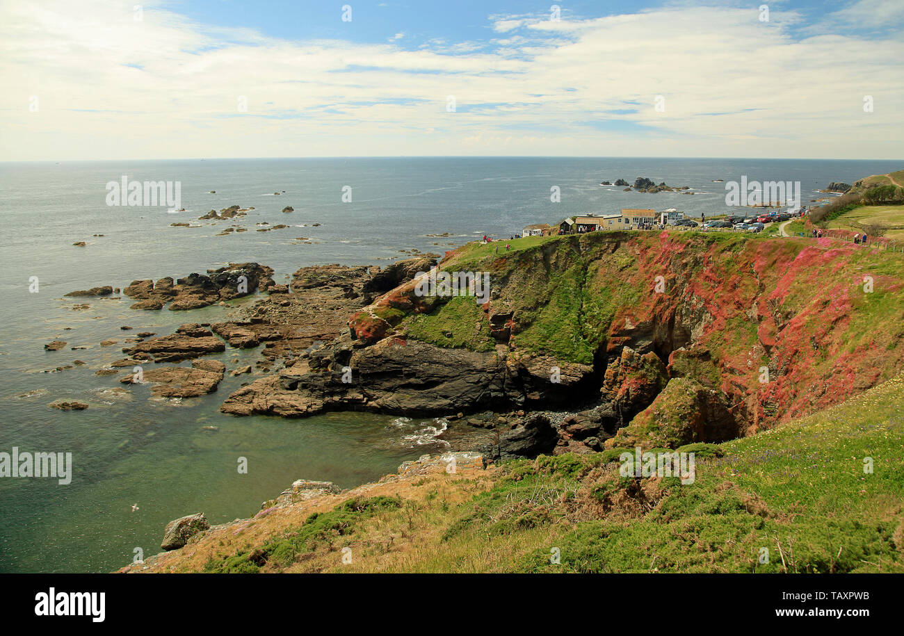 Lizard Point, Cornwall, Regno Unito Foto Stock