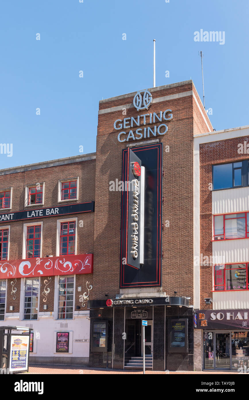 Il Genting Casino in Hurst Street di Birmingham del quartiere Chinatown Foto Stock