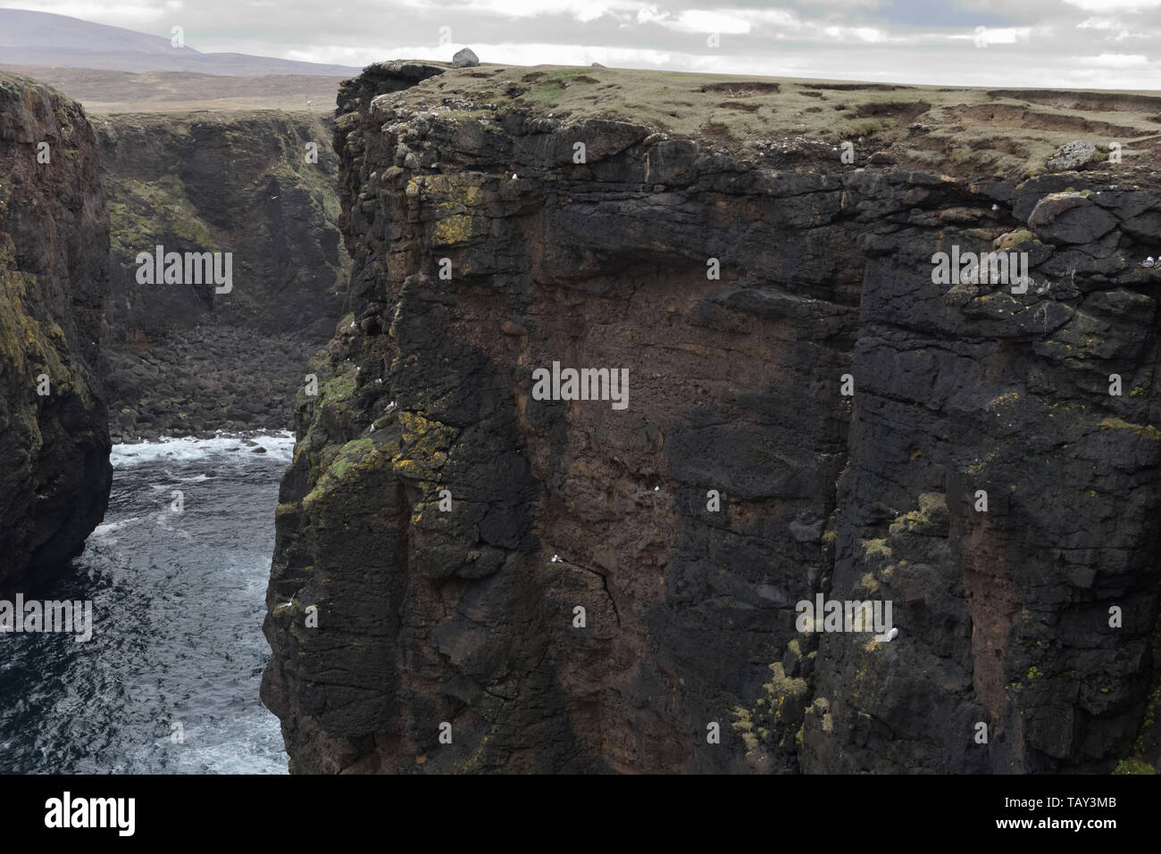 Eshaness ,Shetland, Scotland, Regno Unito Foto Stock