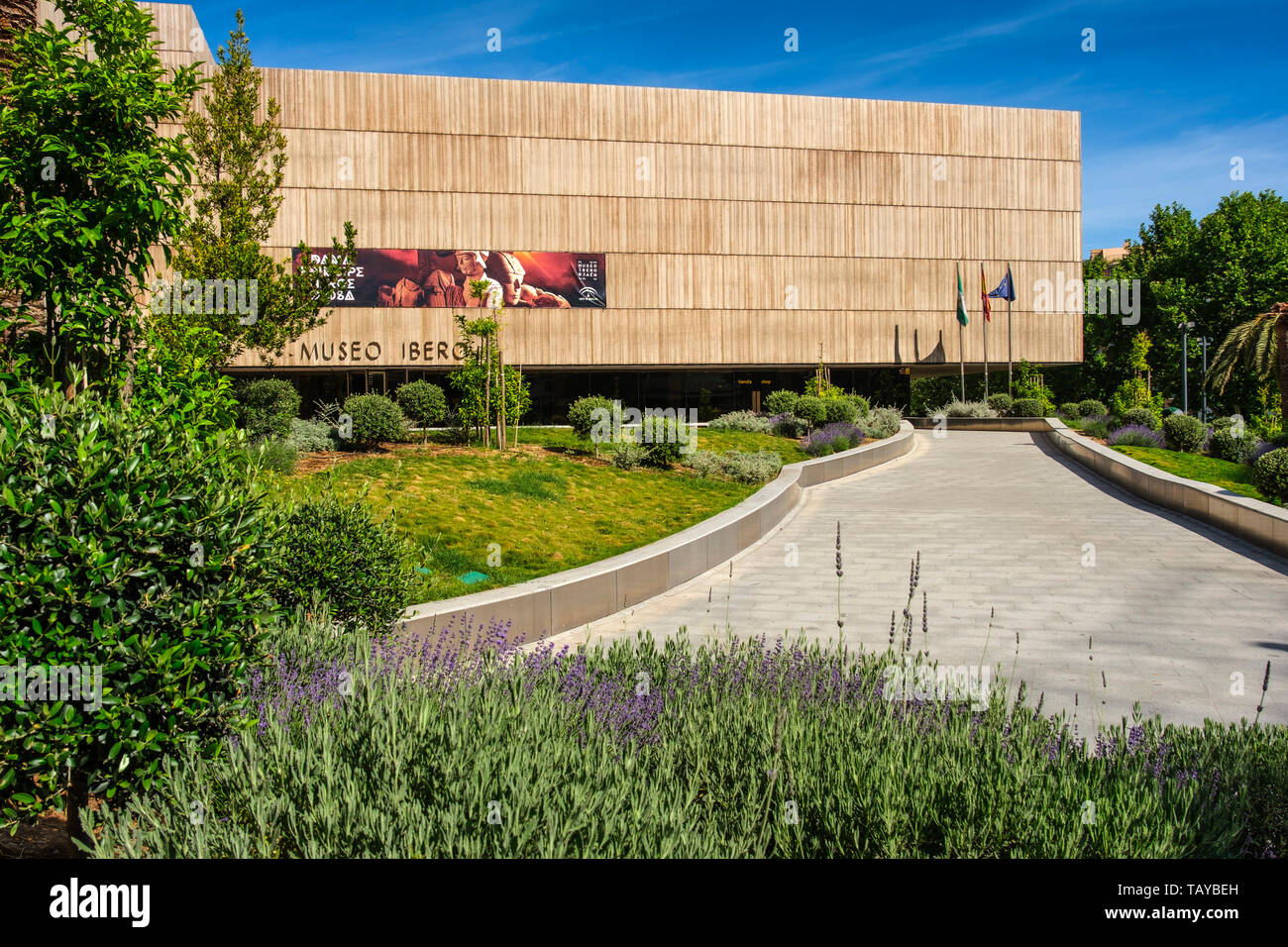 Vista esterna del museo iberica. Jaén, southern Andalusia. Spagna europa Foto Stock