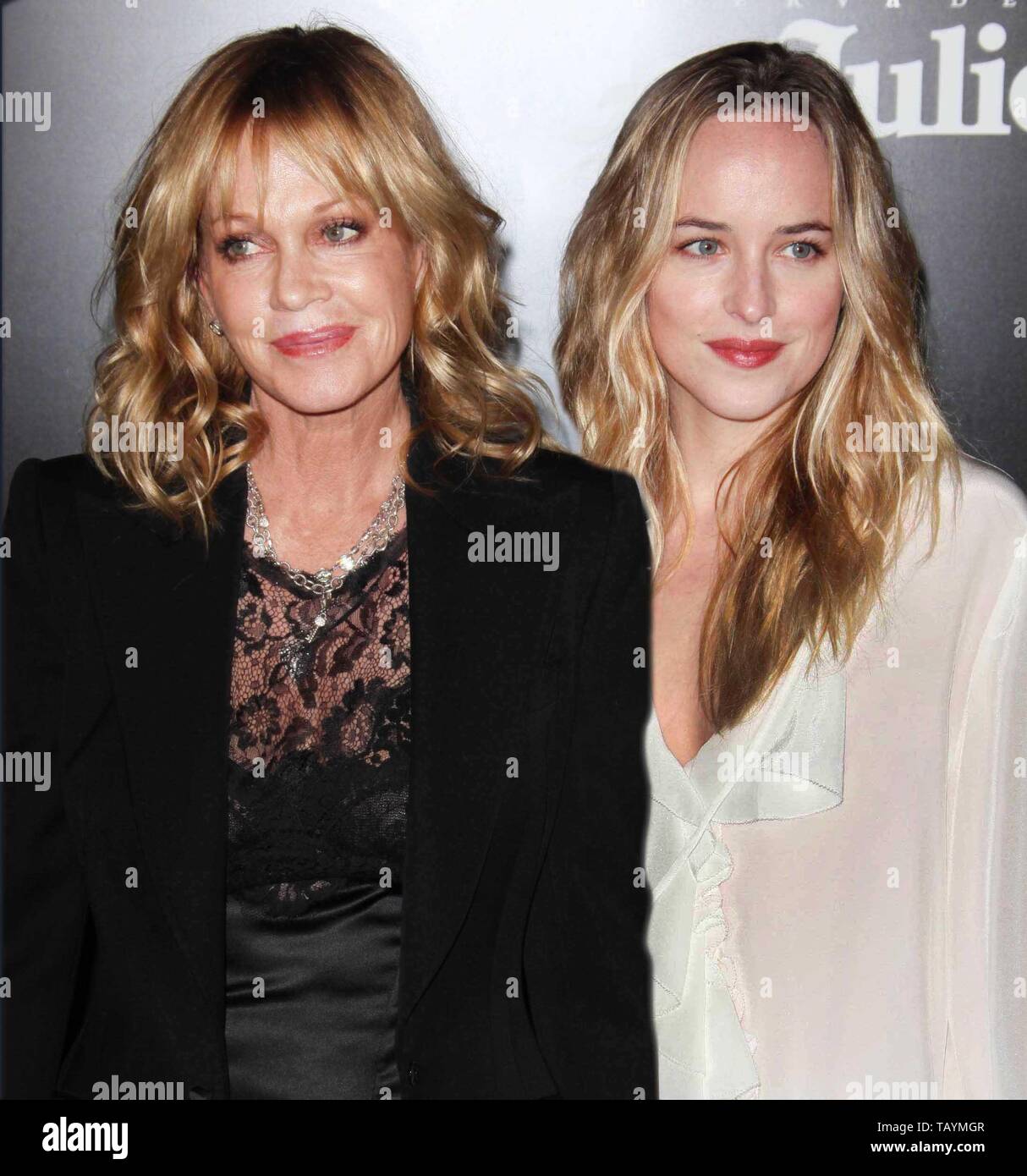Melanie griffith daughter stella banderas immagini e fotografie stock
