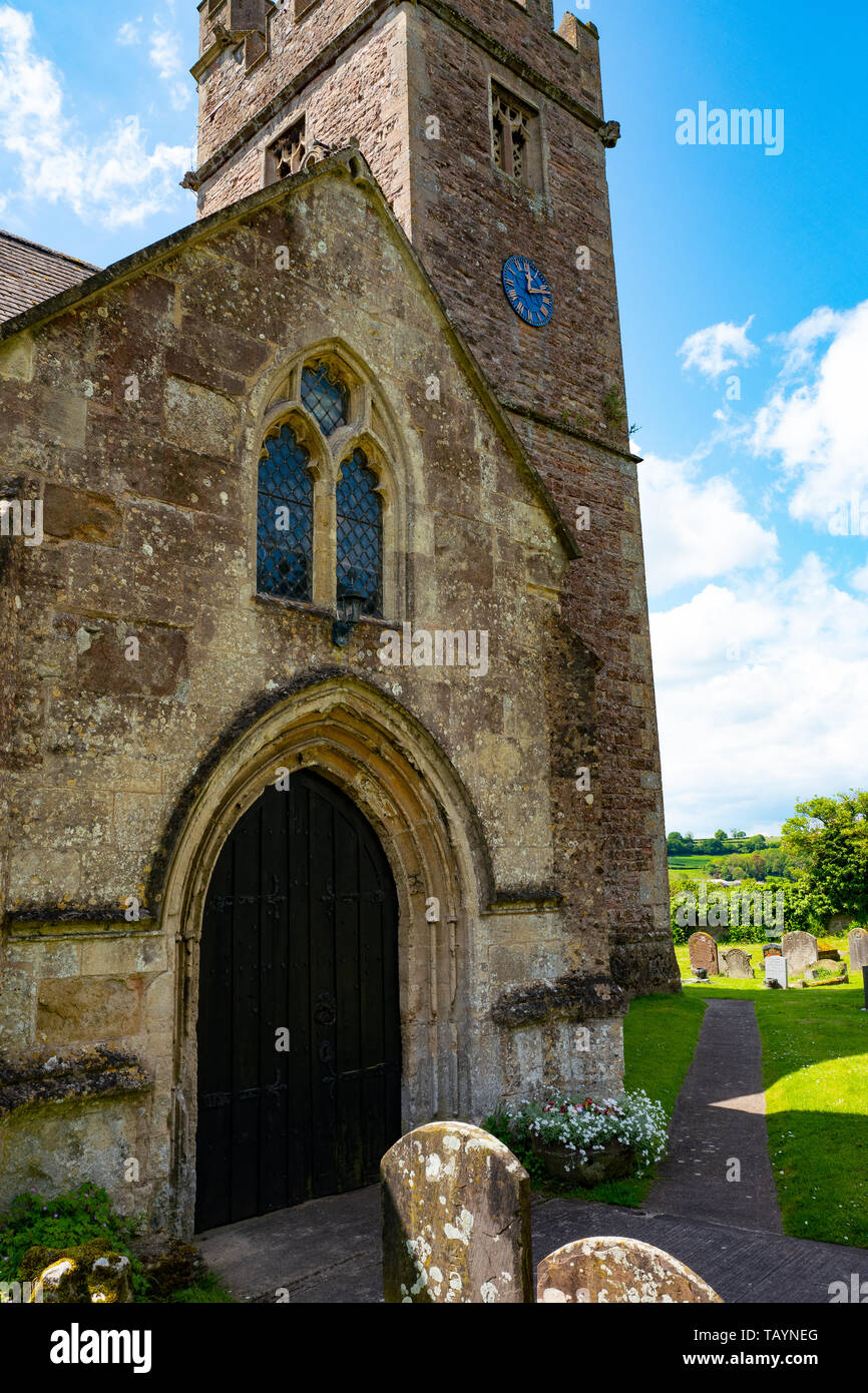 Chiesa di Santo Stefano e St Tathan, Caerwent, Galles Foto Stock