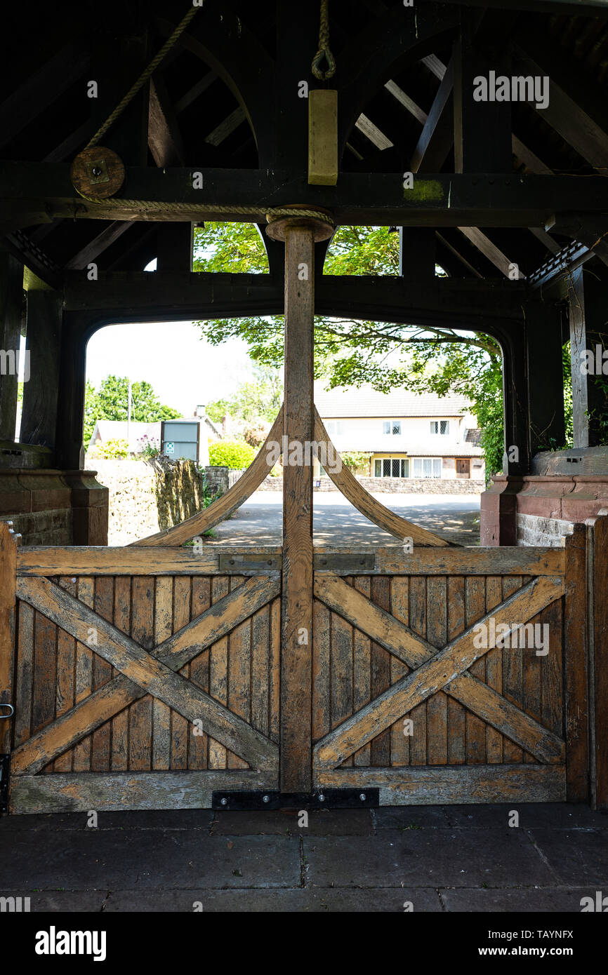 Chiesa di Santo Stefano e St Tathan, Caerwent, Monmouthshire Foto Stock