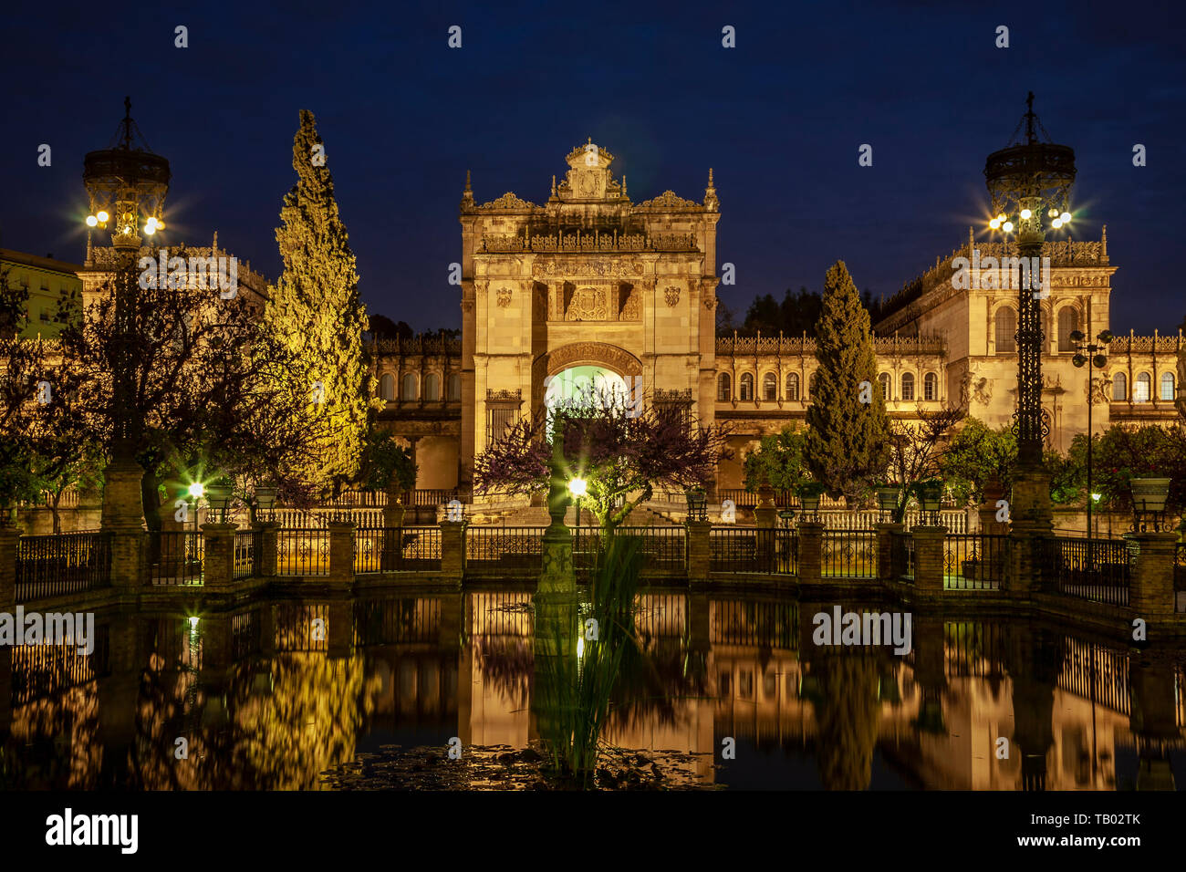 Museo archeologico, Parque de Maria Luisa, Siviglia, Spagna Foto Stock