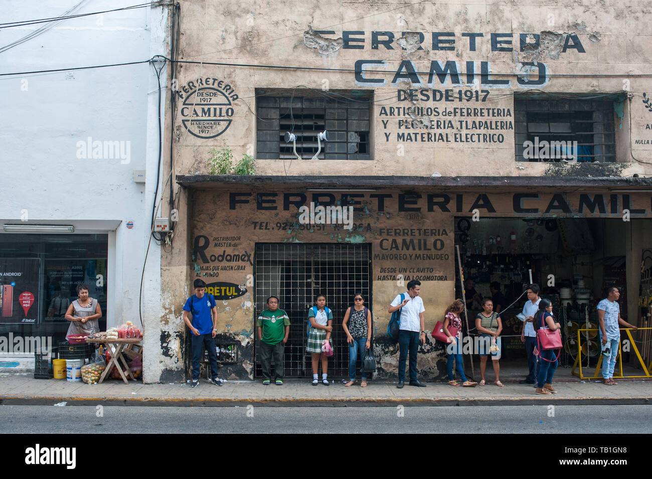 Merida, Yucatan. Messico Foto Stock