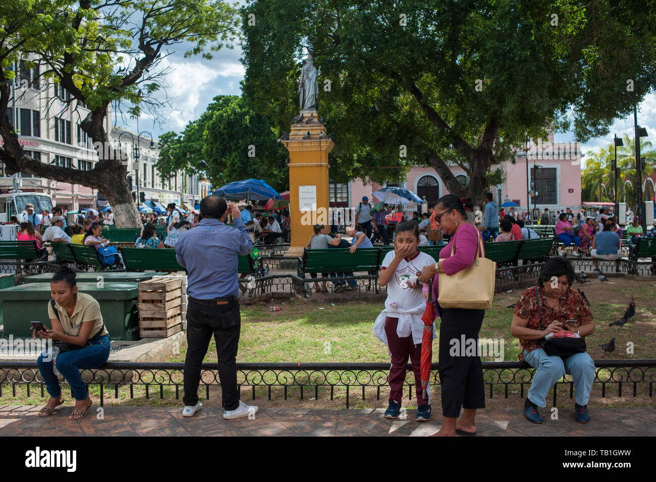Merida, Yucatan. Messico Foto Stock