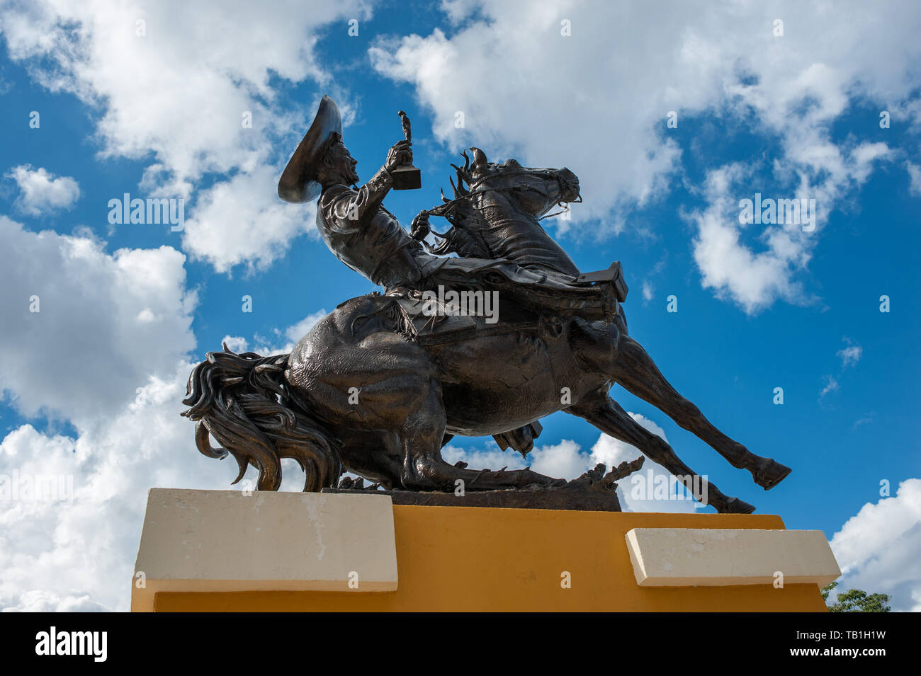 Pedro Infante monumento. Merida, Yucatan. Messico Foto Stock