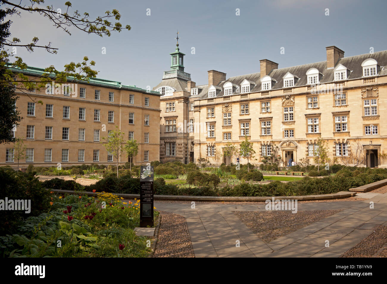 Cambridge University edifici, England, Regno Unito, Europa Foto Stock