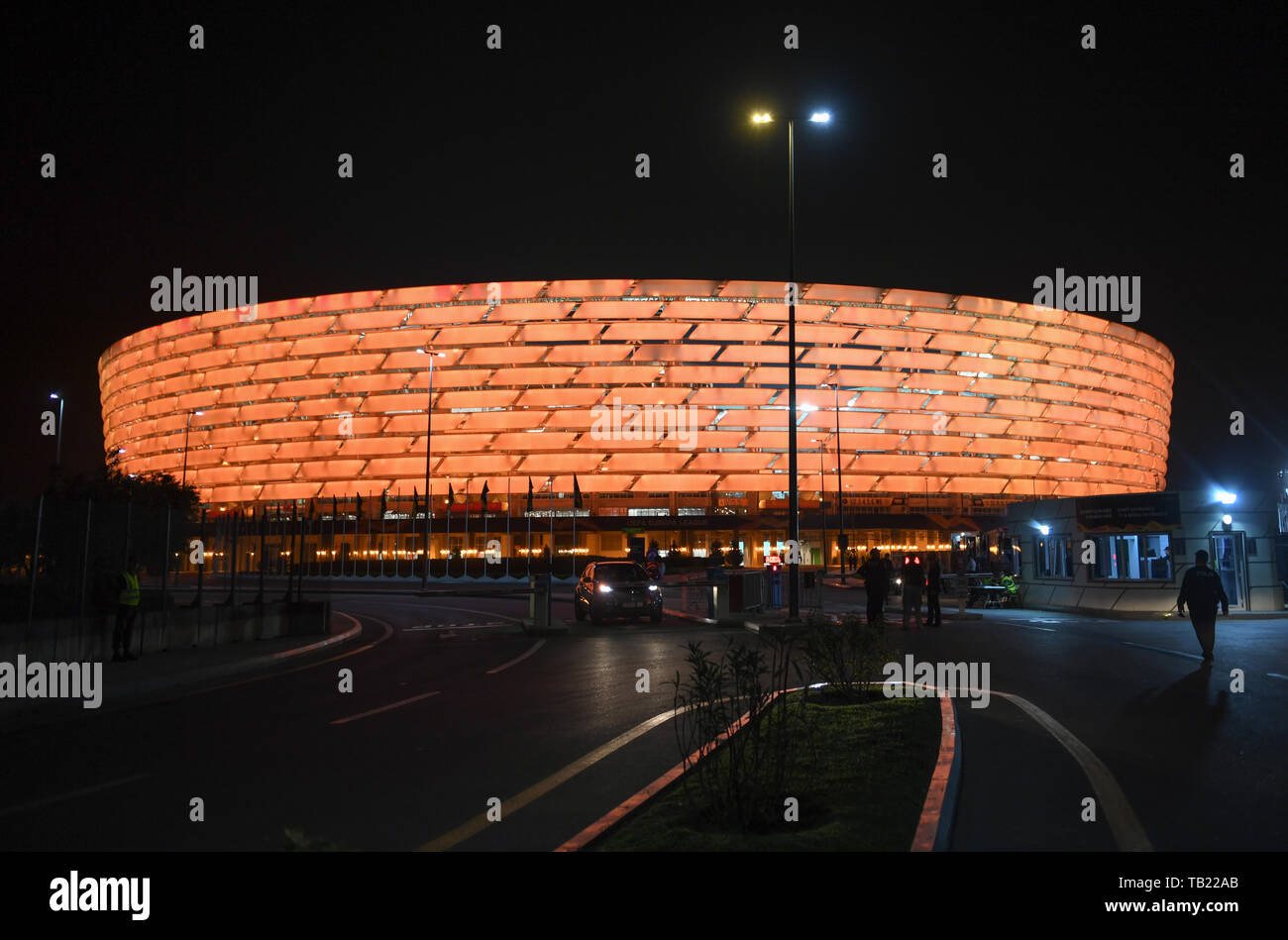 Baku stadium notte immagini e fotografie stock ad alta risoluzione - Alamy