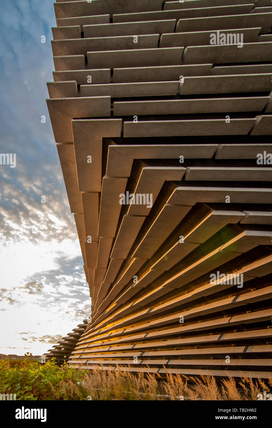 V&Un Design Museum Dundee Scozia Scotland Foto Stock