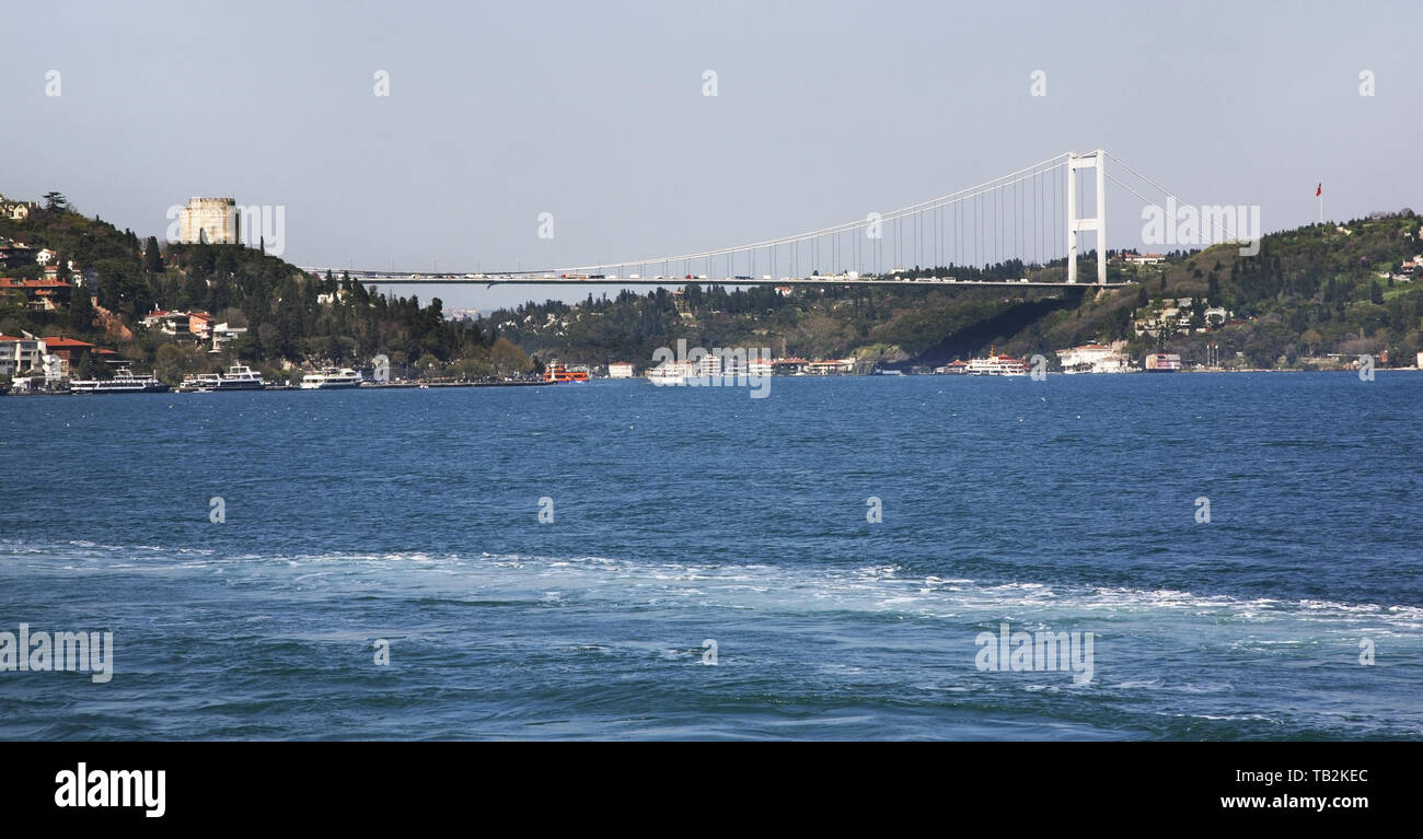 Fatih Sultan Mehmet a Istanbul. Turchia Foto Stock