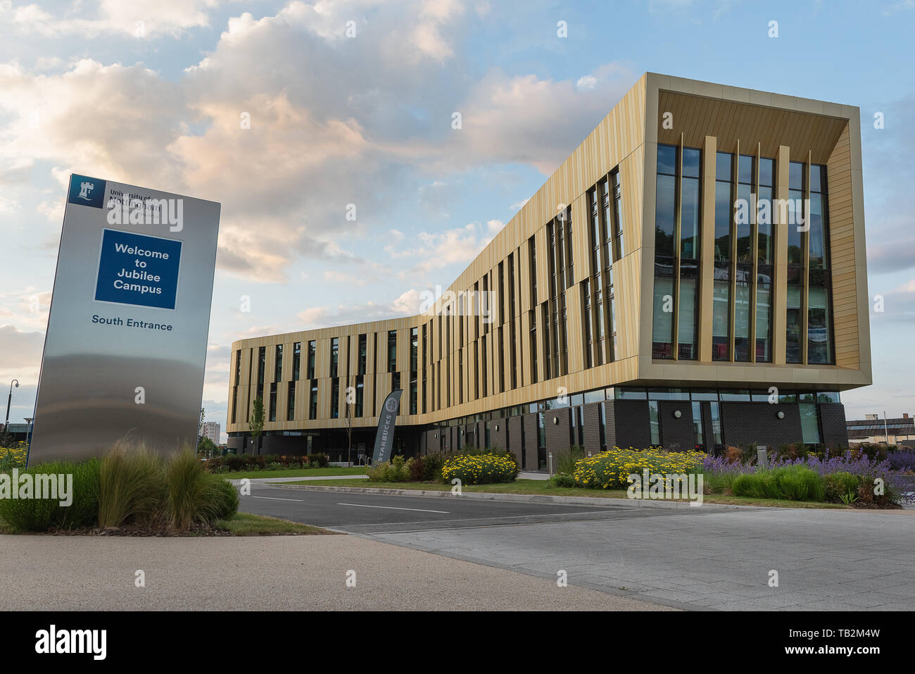 Università di Nottingham Giubileo Campus. Fabbricazione avanzata costruzione giubileo campus. Foto Stock