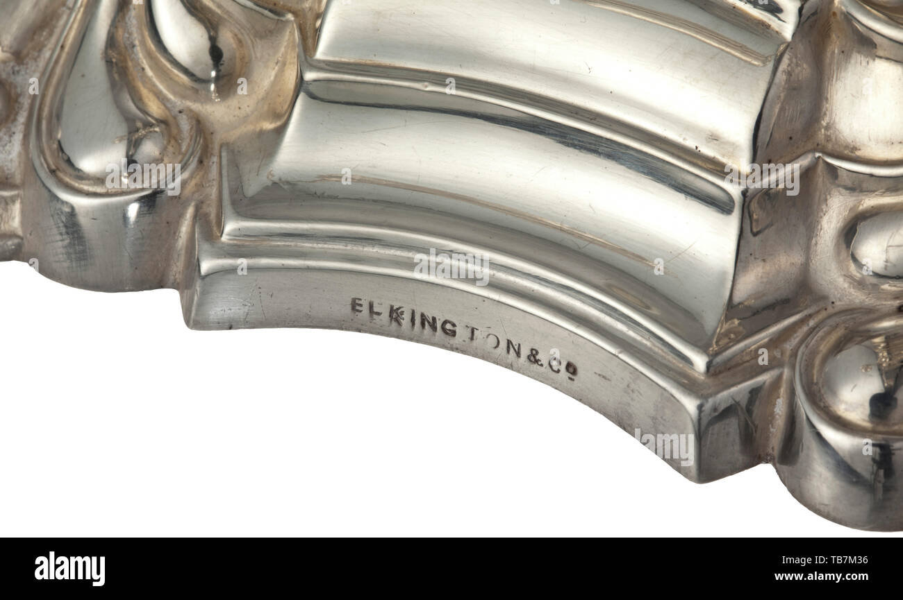 Datazione Elkington argento piastra