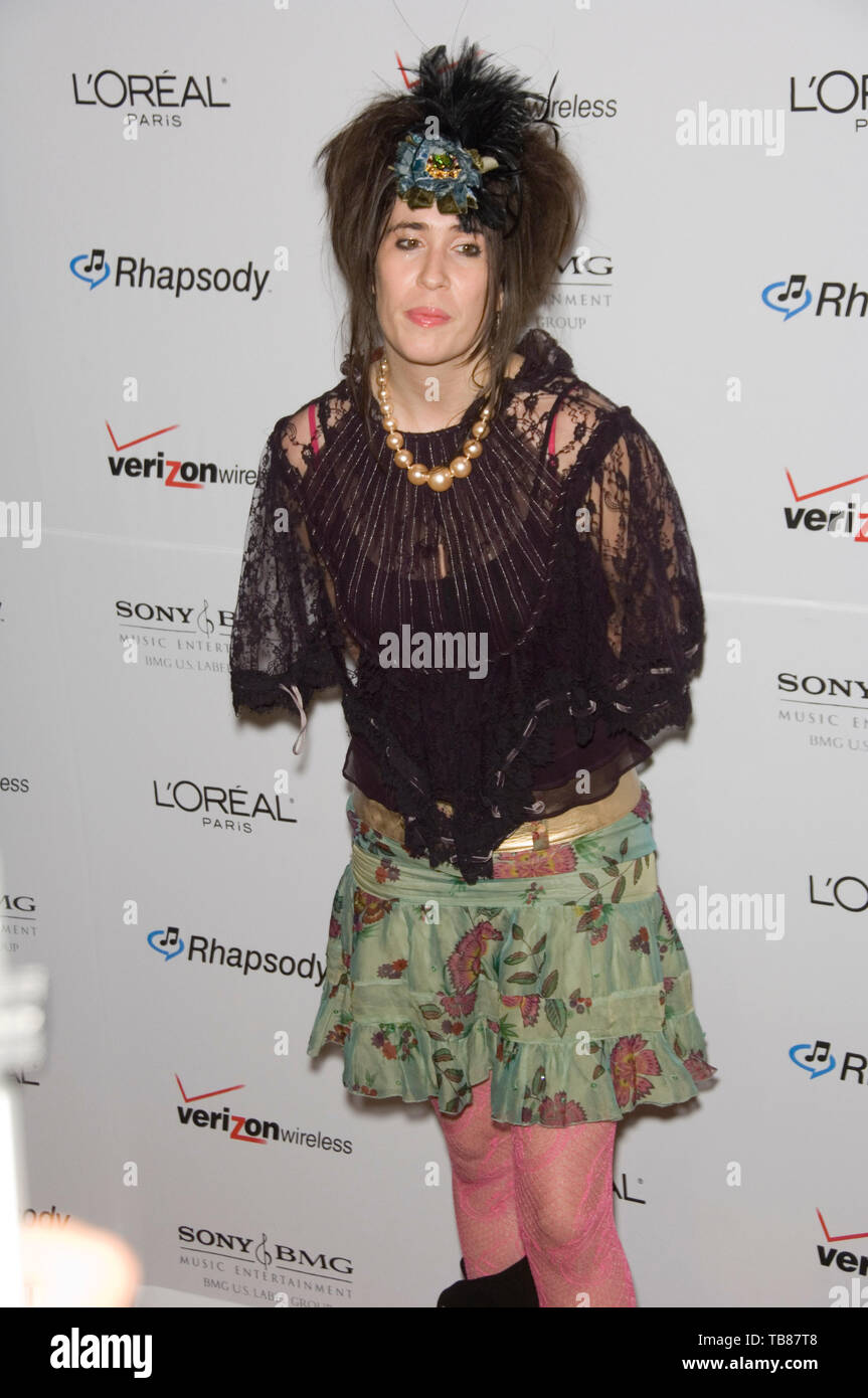 LOS ANGELES, CA. 10 febbraio 2007: IMOGEN HEAP a Clive Davis pre-Grammy Party presso il Beverly Hilton Hotel. © 2007 Paul Smith / Featureflash Foto Stock