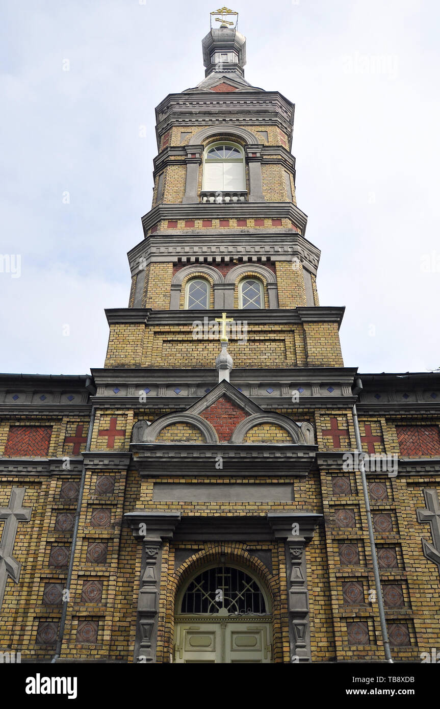 Chiesa Ortodossa, Pärnu, Estonia Foto Stock