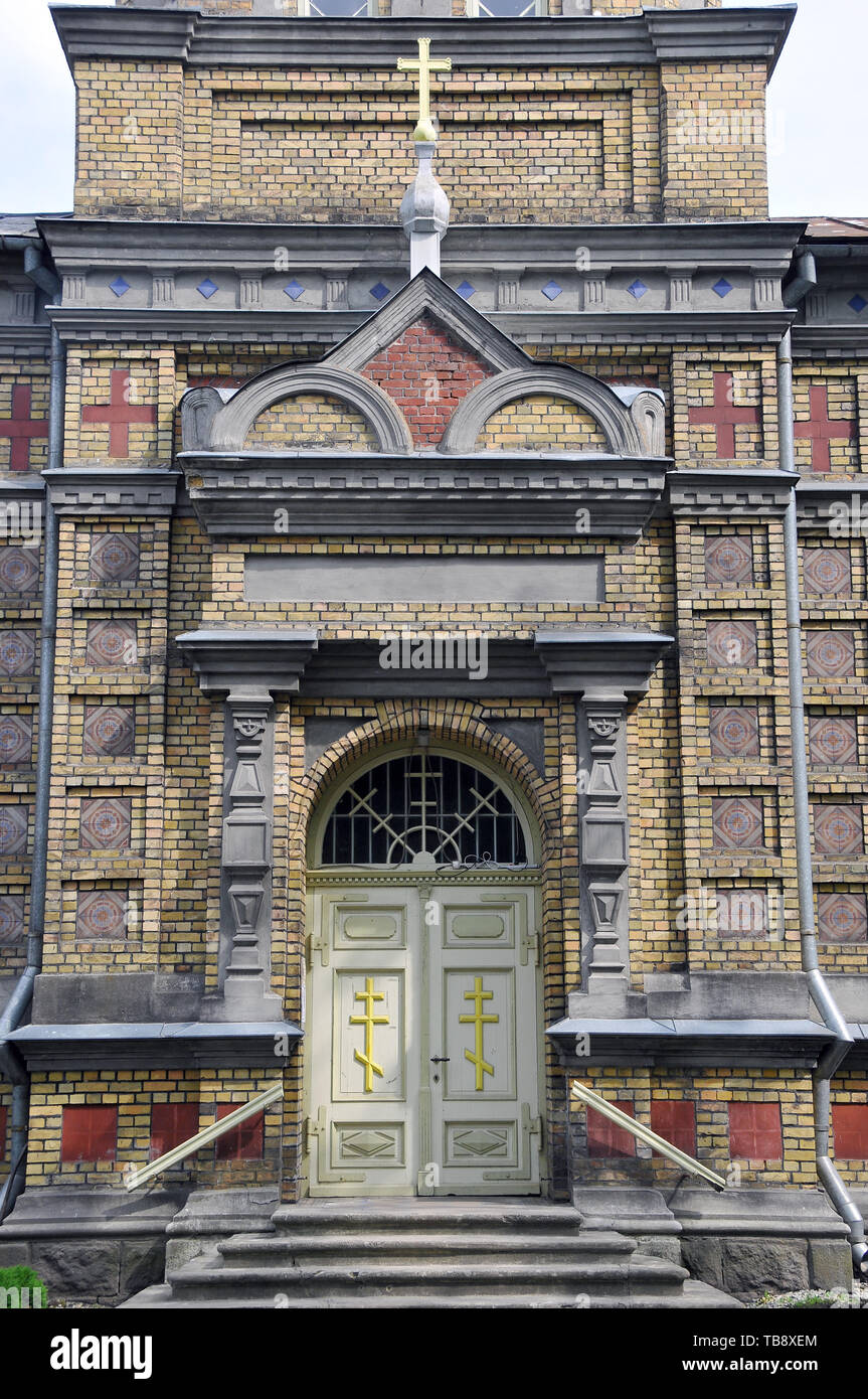 Chiesa Ortodossa, Pärnu, Estonia Foto Stock
