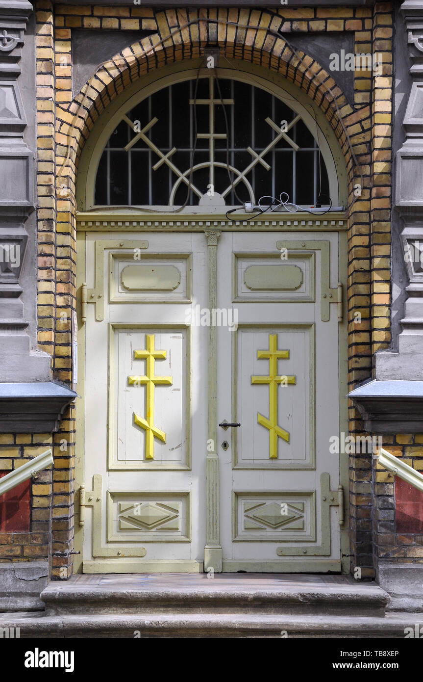 Chiesa Ortodossa, Pärnu, Estonia Foto Stock