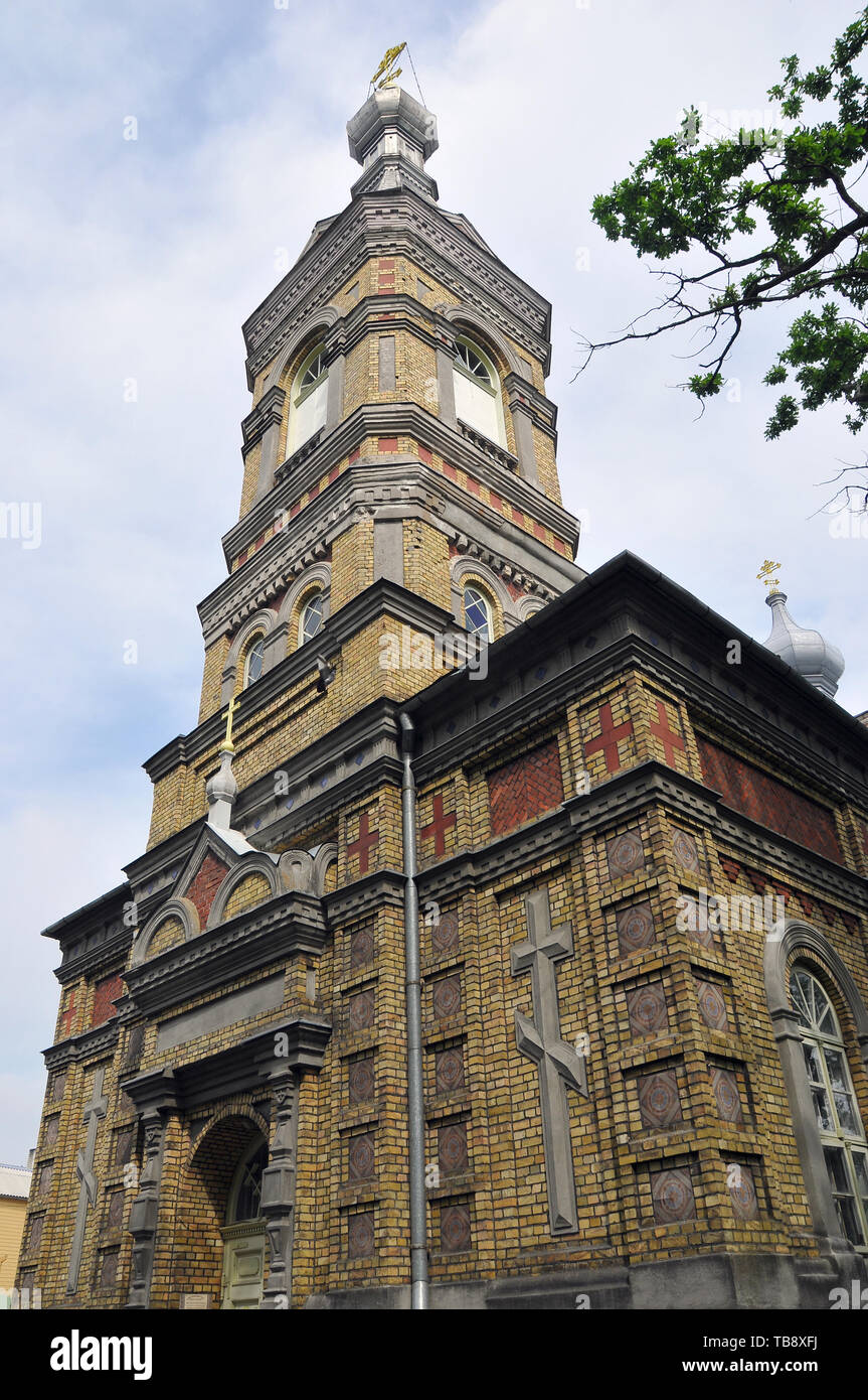 Chiesa Ortodossa, Pärnu, Estonia Foto Stock