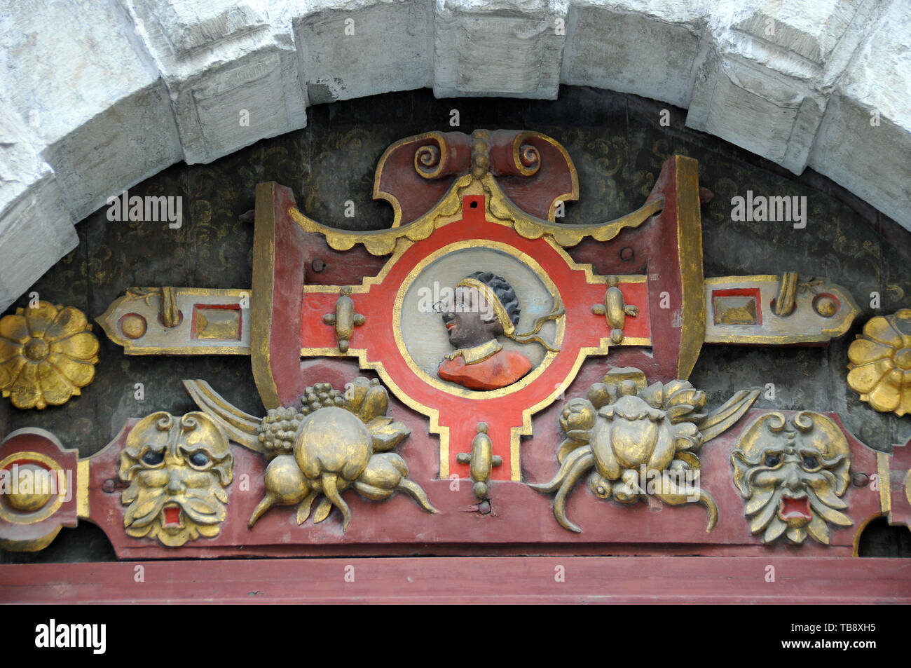 Casa delle Teste Nere della società, Tallinn, Estonia Foto Stock
