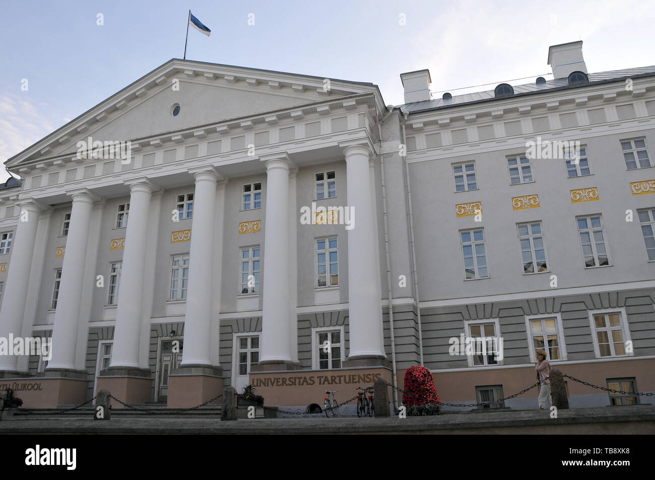 Università di Tartu, Estonia Foto Stock