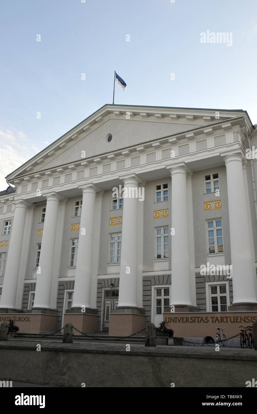 Università di Tartu, Estonia Foto Stock