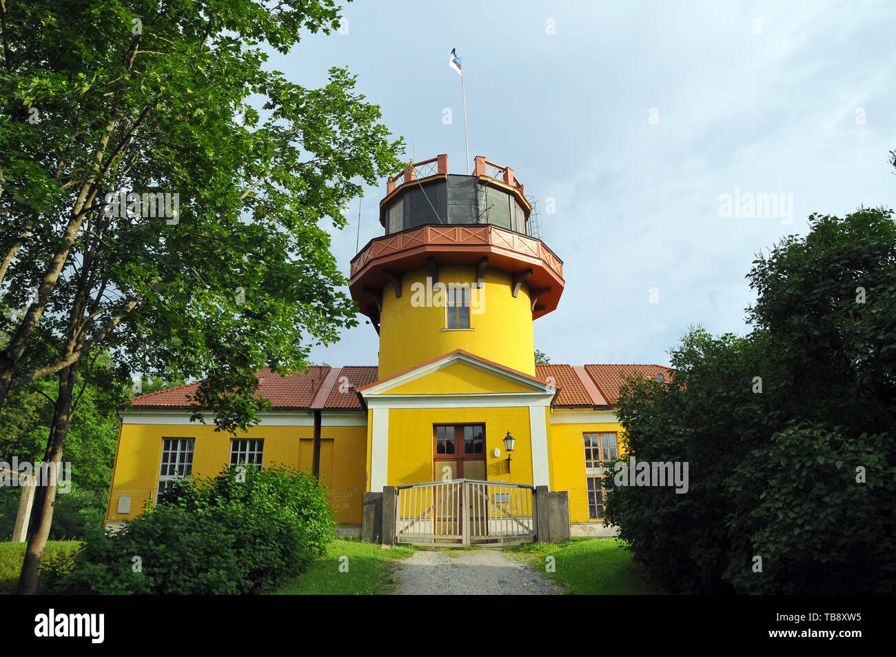 Osservatorio, Tartu, Estonia Foto Stock
