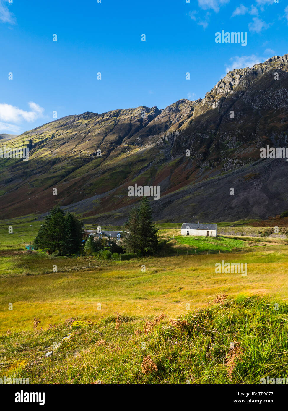 Aonach Dubh montagna in Highands scozzese,, Regno Unito Foto Stock