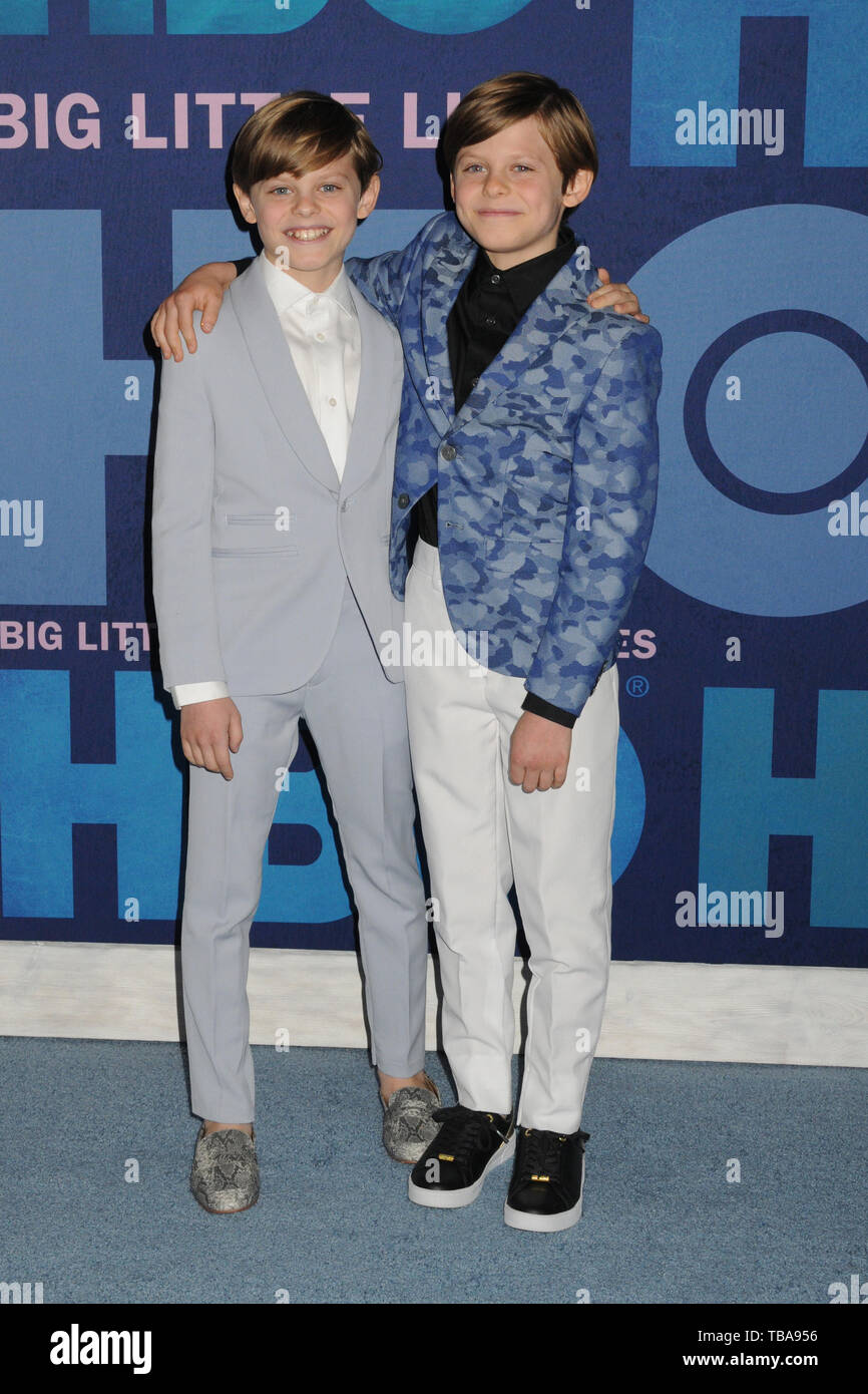 29 maggio 2019 - New York, New York, Stati Uniti - 29 maggio 2019 - New York, New York - Cameron Crovetti e Nicholas Crovetti alla BIG LITTLE LIES stagione 2 HBO Red Carpet Premiere al Jazz at Lincoln Center. Credito fotografico: LJ Fotos/AdMedia Foto Stock