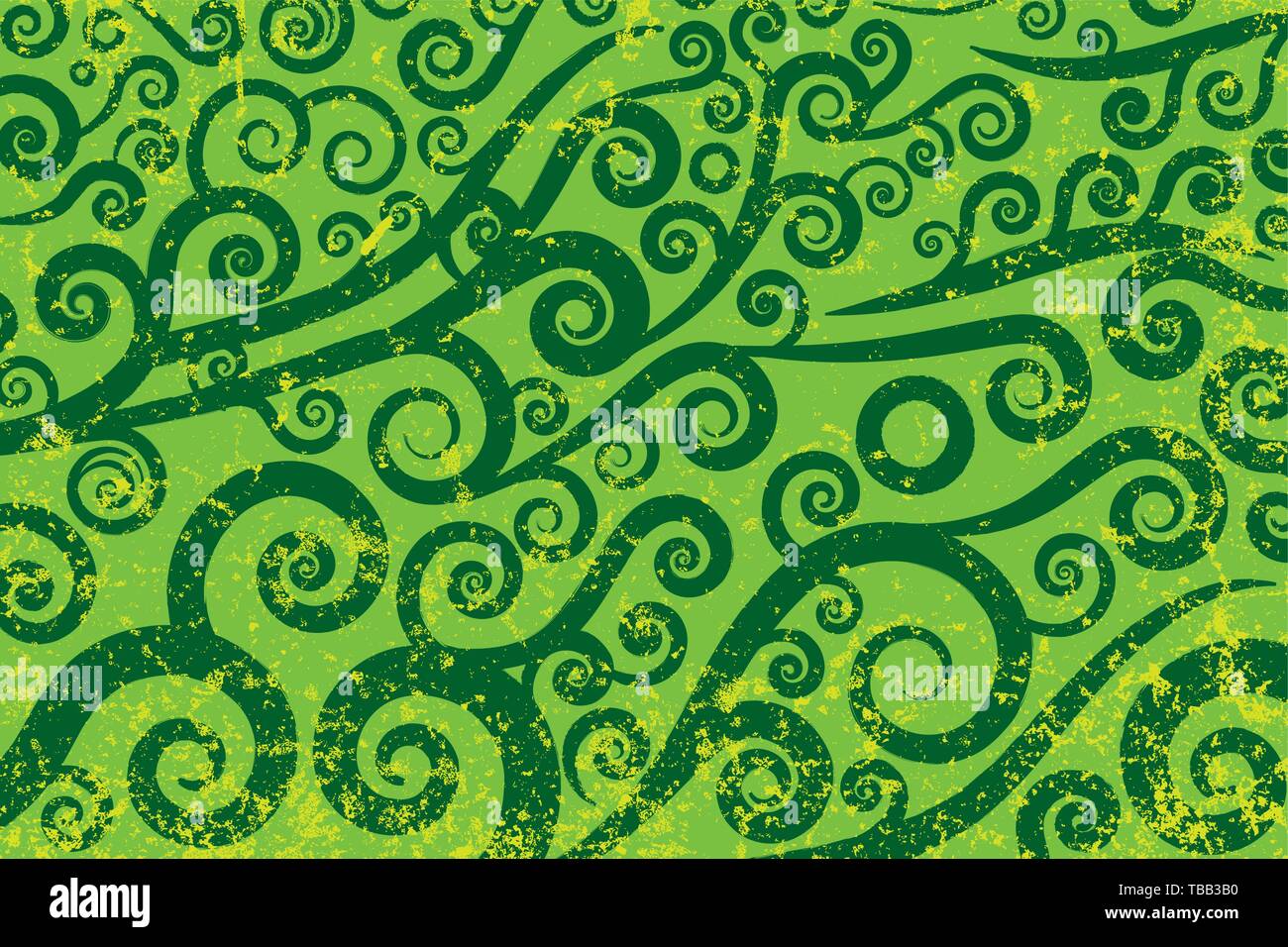 Illustrazione Vettoriale. Farfalla di turbolenza texture di antiquariato in toni di verde. La configurazione di sfondo. Illustrazione Vettoriale