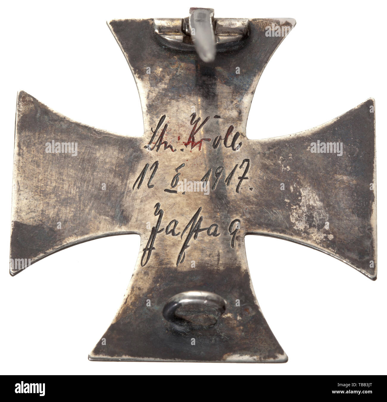 colore nero Generisch Cintura in ferro a forma di croce 