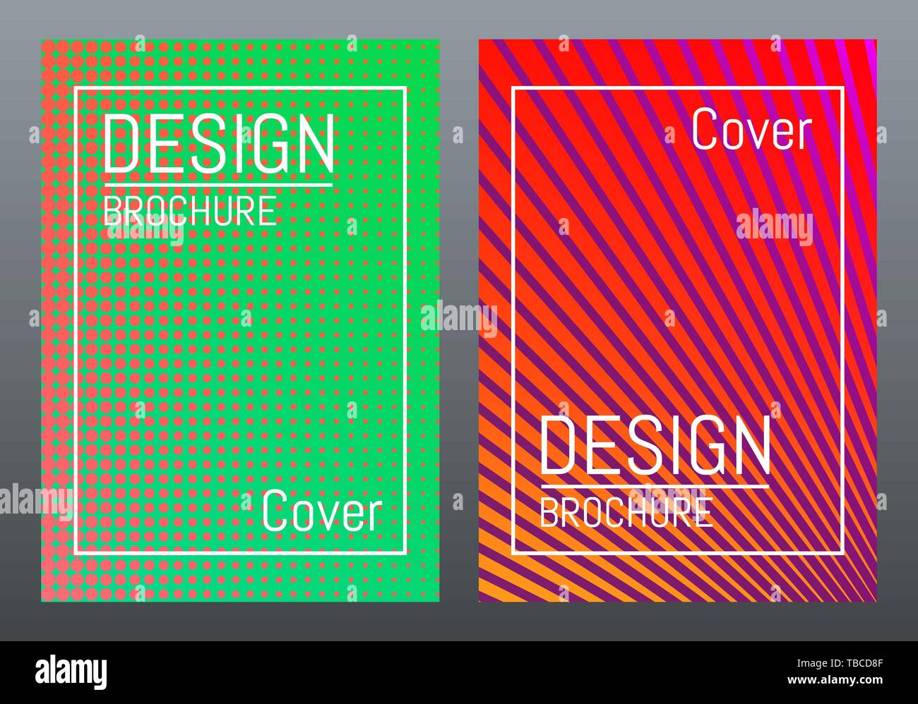 Coperchio di moderno design. Colore Modello brochure. Gradienti colorati, linee e forme. Disegno astratto per la rivista. Illustrazione Vettoriale. Illustrazione Vettoriale