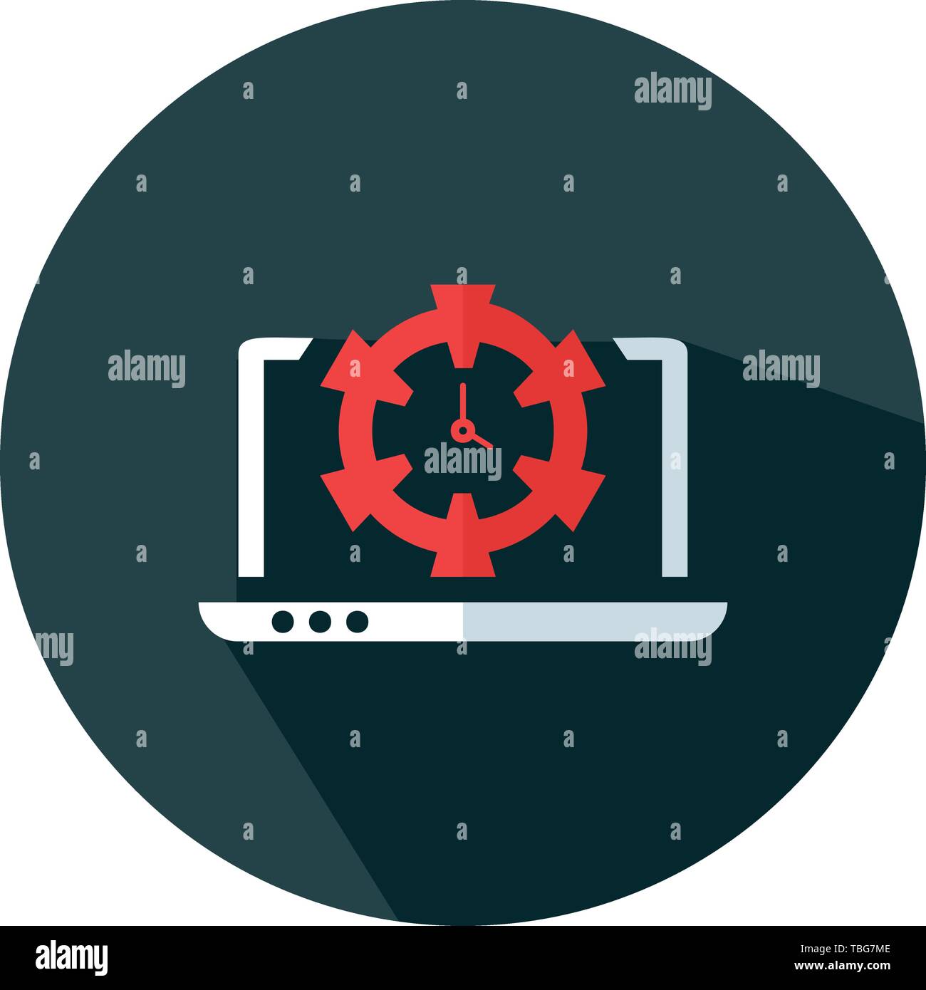 Icona di Ingegneria - Concetto di impostazione Illustrazione Vettoriale