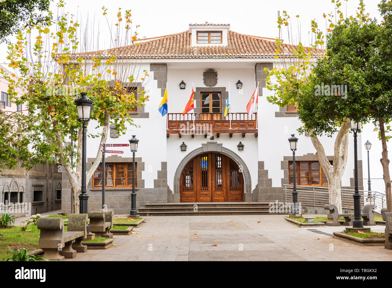 Firgas, Gran Canaria, Spagna Foto Stock