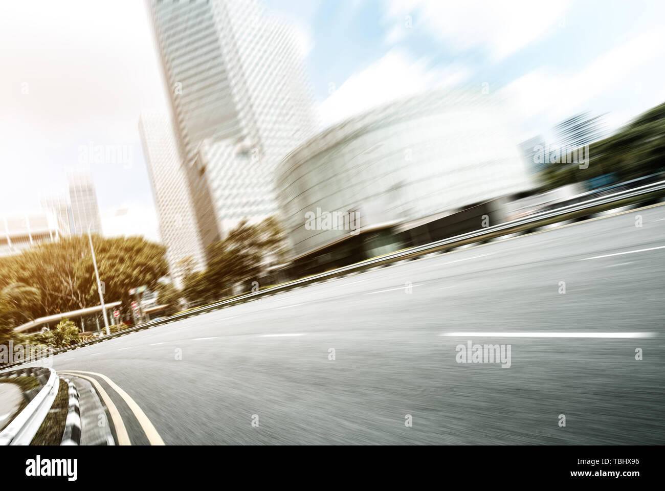 Trasporto modello di strada Foto Stock