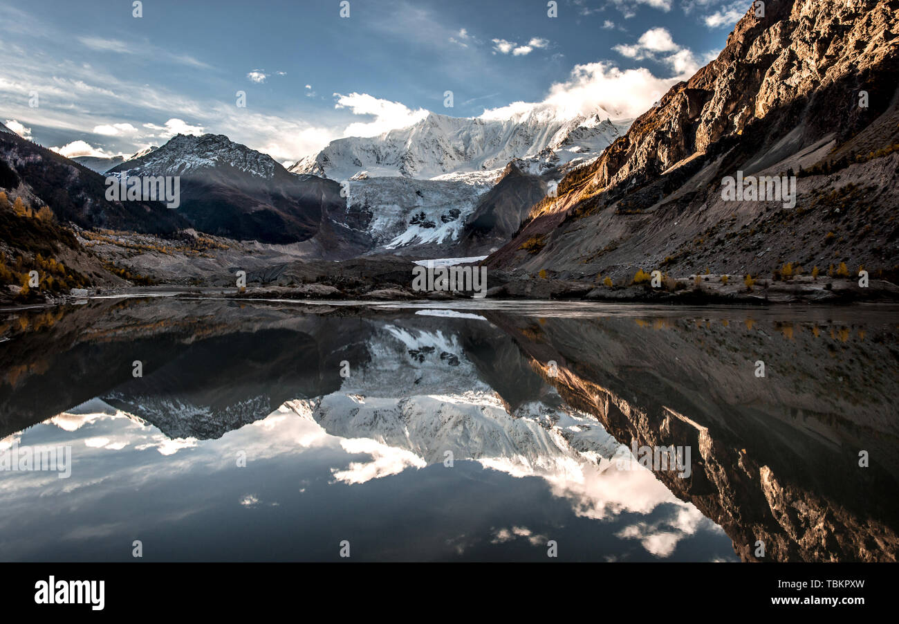 Mi iles glacier Foto Stock