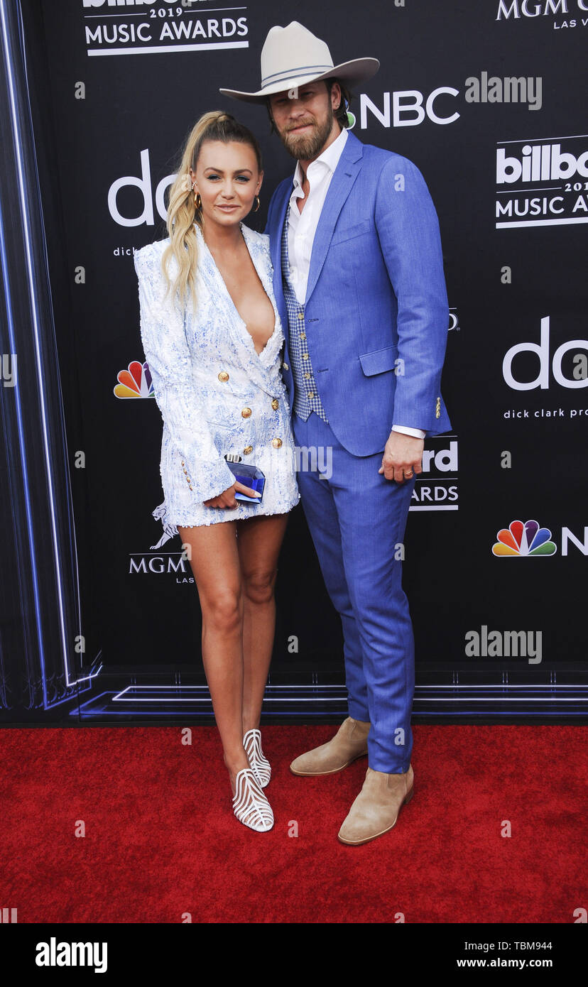 Il 2019 Billboard Music Awards - Gli arrivi con: Brian Kelley, Brittney Marie Cole dove: Las Vegas, Nevada, Stati Uniti quando: 01 maggio 2019 Credit: Apega/WENN.com Foto Stock