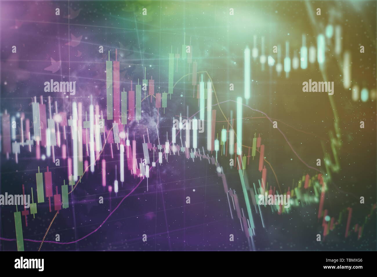 Il reddito fisso e mercati emergenti: i grafici e le informazioni di riepilogo mostra informazioni su 'Business statistiche e analisi value' Foto Stock