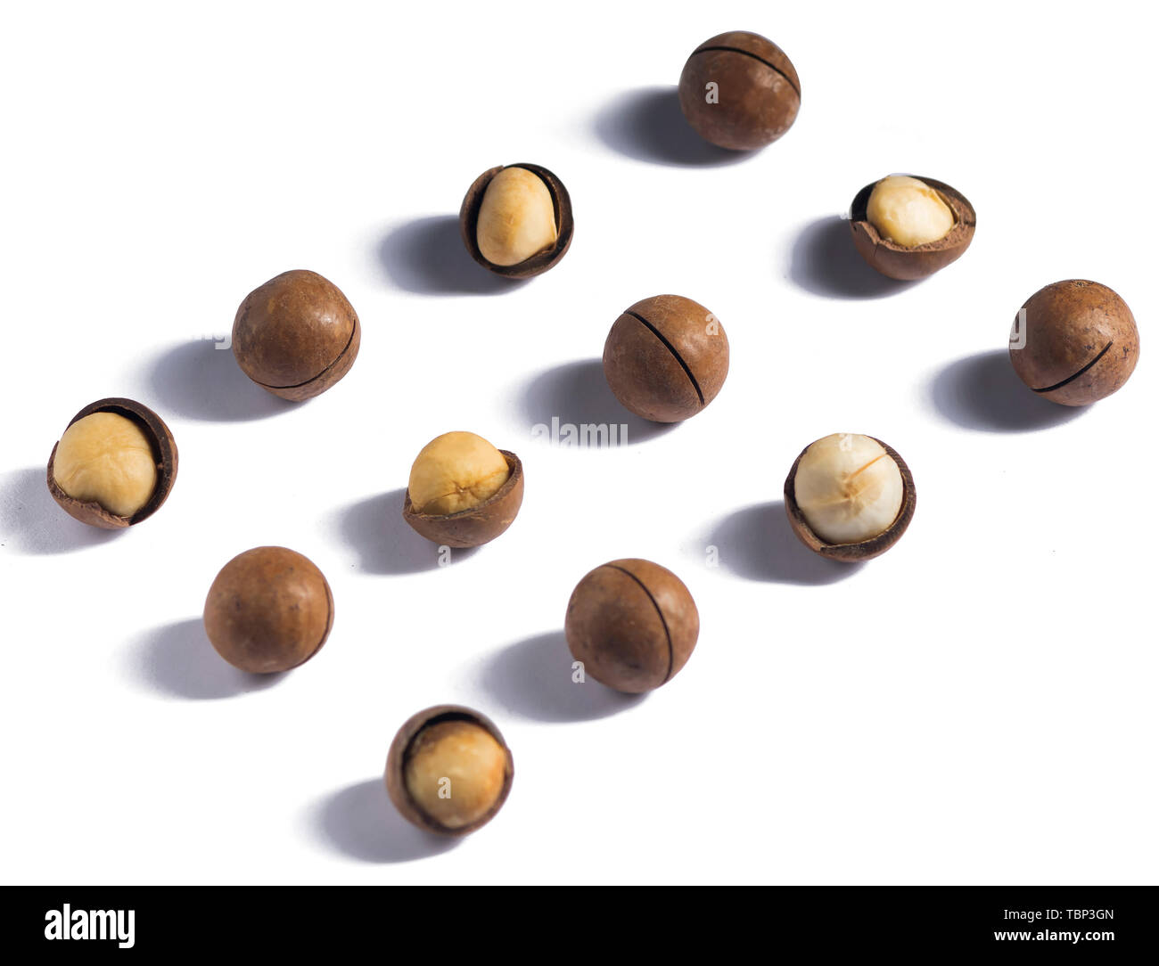 Il castagno, biancospino, Hawaiian frutta, noci di acagiù, ordine Foto Stock