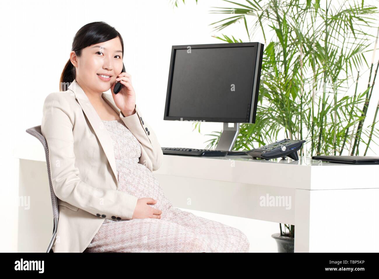 Computer desktop Foto Stock